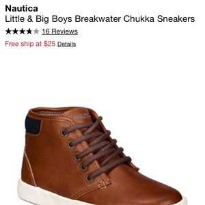 Nautica toddler boys tan casual boot. Brand new